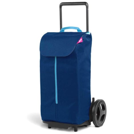 Carrello Spesa Komodo Blu L 50 38X45 H 96 Gimi