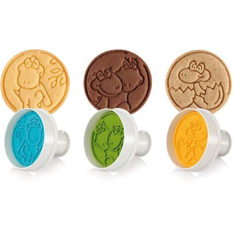 Swift Set 5 stampi per biscotti a forma di dinosauro