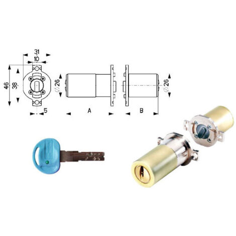 Cilindro Pompa Fichet 787 36-36 Fp8D Mottura