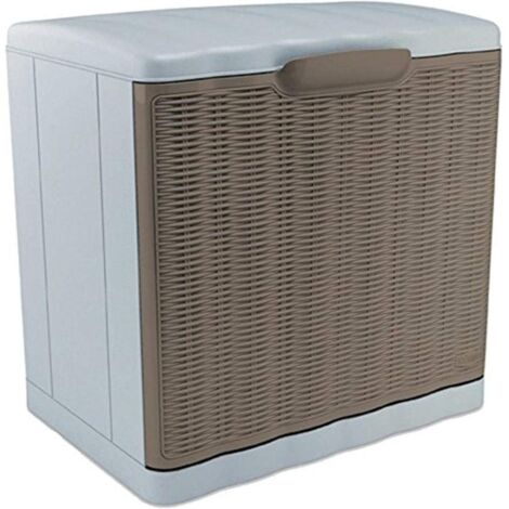 Stefanplast – Scarpiera sovrapponibile tortora 40x40x30 cm – Modulo impilabile per 4 paia di scarpe – Plastica facile da pulire – Design moderno salvaspazio (1/10)