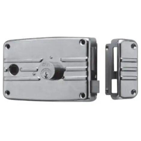 Serratura Destra Iseo 485604 per Porte in Ferro con Entrata da 60mm, Catenaccio e Scrocco Separato (1/2)