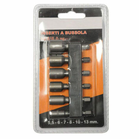 Inserti Mm 50 Bussole Mm 5,5/13 Sr Pz 6 Alte 09446