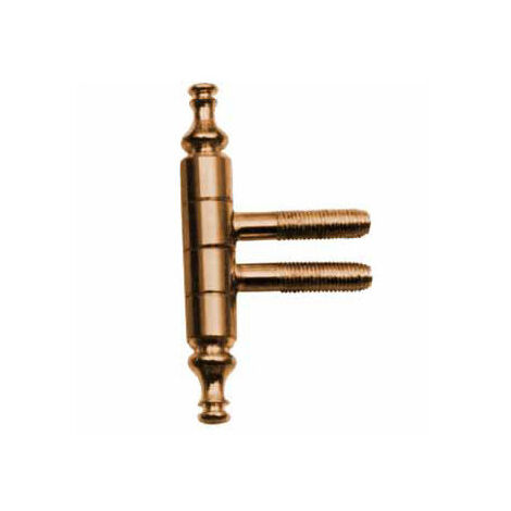 Cerniere Anuba Barocco In Acciaio Bronzato - Diametro 9 Mm, Confezione Da 80 Pezzi