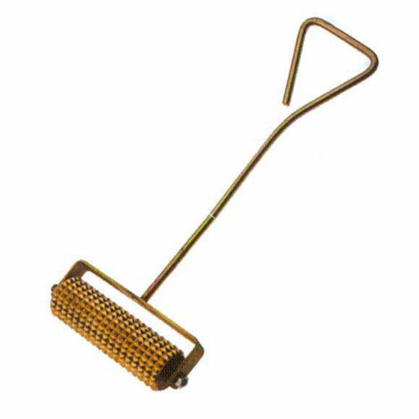 Bocciarda Rullo in Ottone da 18 cm con Morsetto di Collegamento - Modello Mass