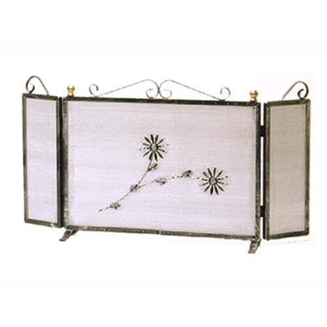Parascintille Ferro Battuto con Ante Art.687/D cm. 80X42H