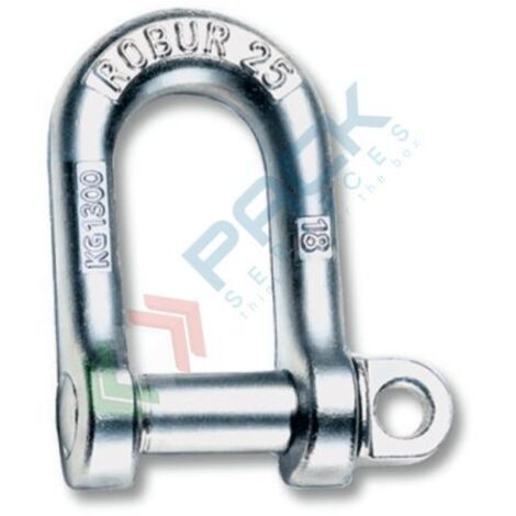 Grillo Robur zincato – grillo diritto Ø 20 mm (3/4") Art. 8025 con sicurezza certificata CE (1/2)