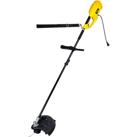 Vigor DE-1000 Decespugliatore Elettrico Asta Diritta 1000W Testina Filo 2 mm Diametro Taglio 350 mm (1/2)