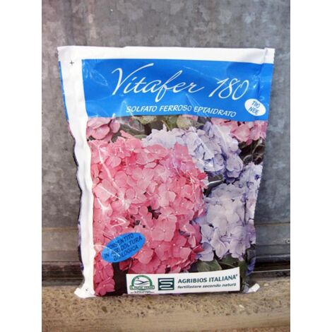 Solfato ferroso (Vitafer 180) (1 kg), concime per piante e fiori (1/2)