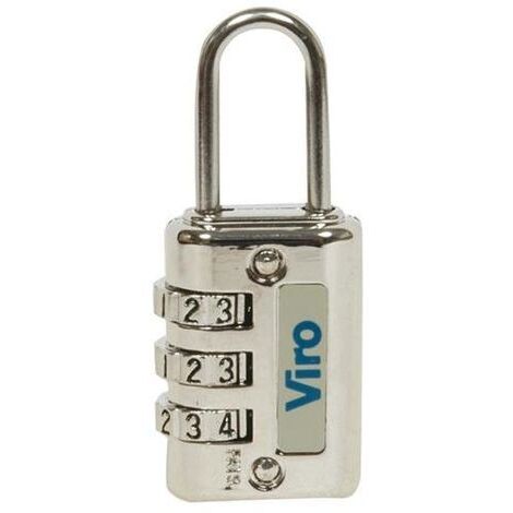 Lucchetto a combinazione Viro 40479 – arco Ø 30 mm – Made in Italy (1/4)