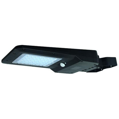 Vigor 3478540 Buran Proiettore LED con Pannello Solare 15W 1600lm IP65 Sensore Crepuscolare e Movimento (1/5)