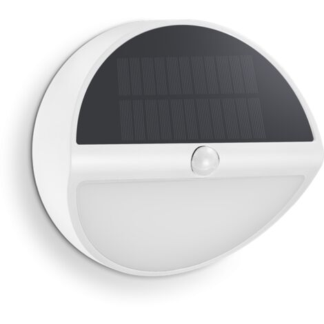 Plafoniera LED solare Aura tonda 5 W Bianco – Design inconfondibile – Century (1/2)