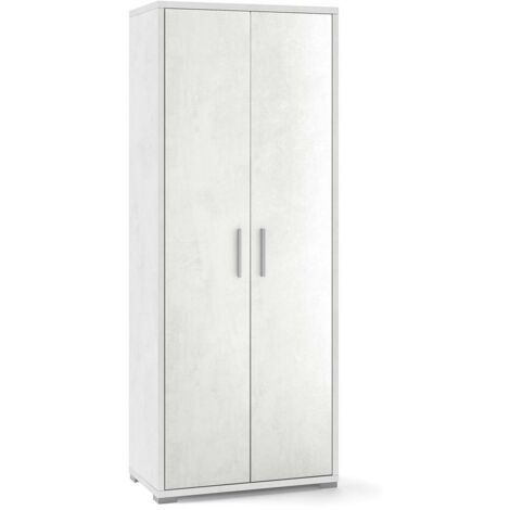 Mobile 2 Ante 71L x 41P x h182 – Finitura Bianco Opaco – Sarmog (1/5)