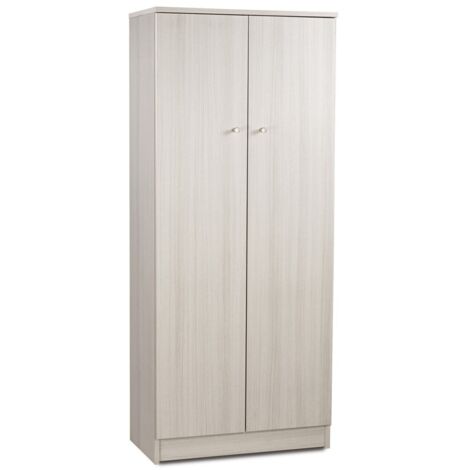 Armadio multiuso due ante Eucalipto 62x34x h147 cm