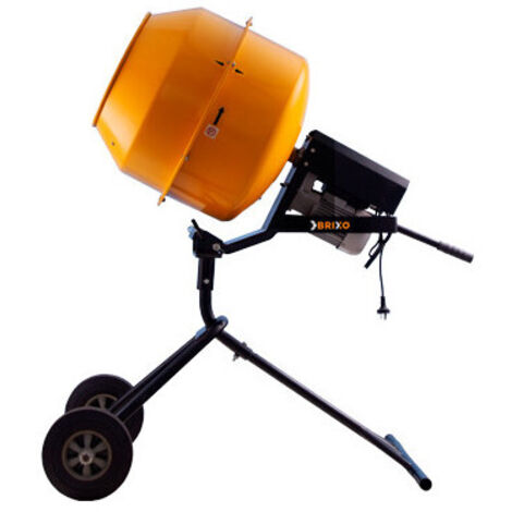 Betoniera Smart W550 140 L – Brixo con tamburo inclinabile e ruote