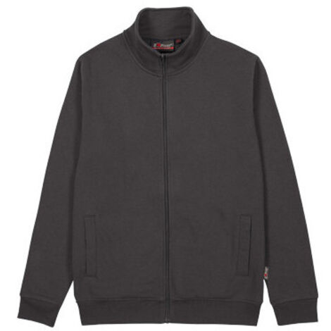 Felpa U-Power Anuta GM taglia L – cotone elasticizzato full zip grigio moda da lavoro – U-Power
