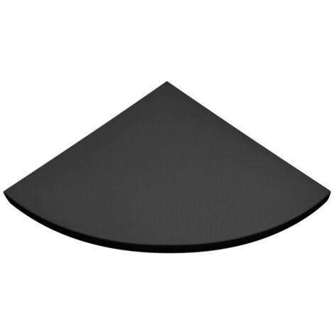 Mensola angolare parete scaffale muro soggiorno design moderno Angolo - Nero