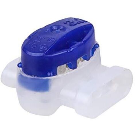 WORX WA0198 kit 5 connettori stagni per giunte filo perimetrale, accessorio Robot rasaerba Landroid, Blu (1/4)