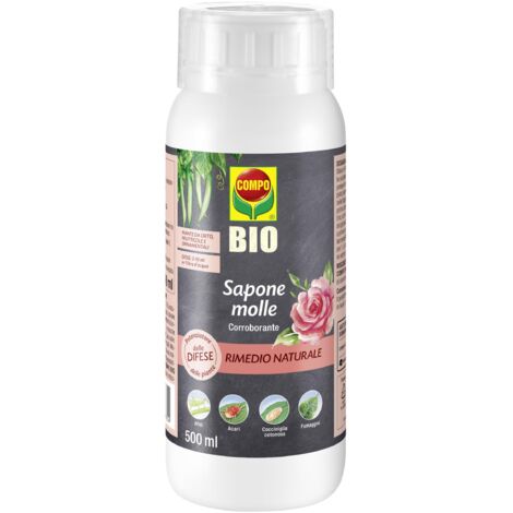 Sapone molle concentrato – 500ml – COMPO BIO – Detergente naturale per piante (1/5)