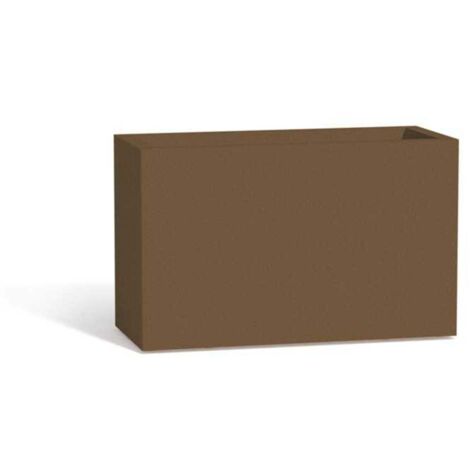 Fioriera in Polimero MonacisFlowerpot Bronzo - Cm 80X35X50 H
