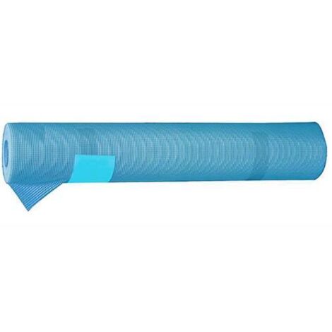 Rete Intonaco in Fibra Blu/Orang.10X10 50X1 Rigida