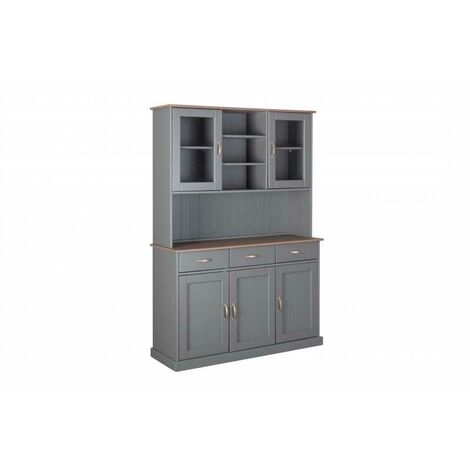 Credenza Inter Link 3+2 ante + 3 cassetti dim. 131x45x181h