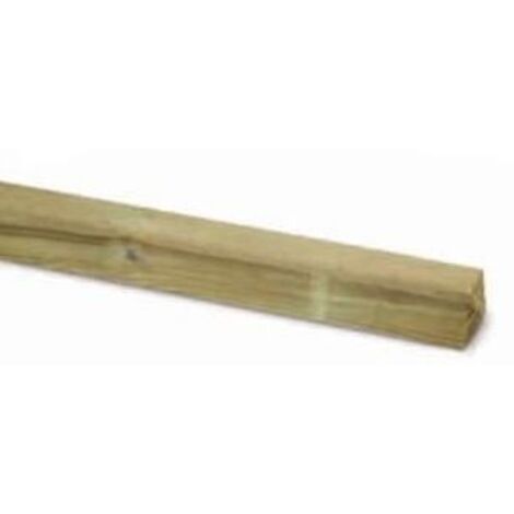 Confezione 6 pz palo quadrato pino impregnato 7x7x150 cm – Supporto robusto per esterni (1/2)