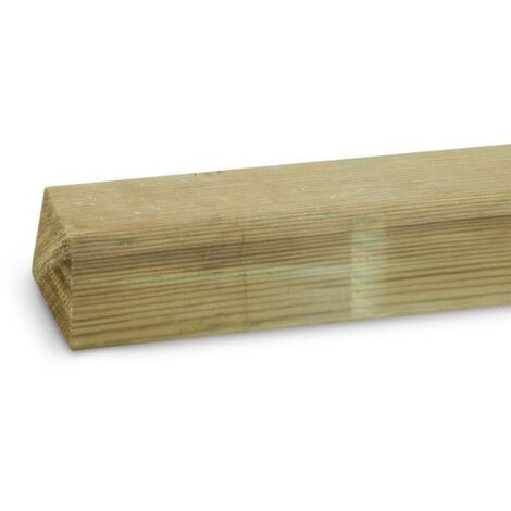 Confezione 2 Pz Palo Pino Imp. 9X9X120 cm Punta Diamante Sl Fsc Alce (1/2)