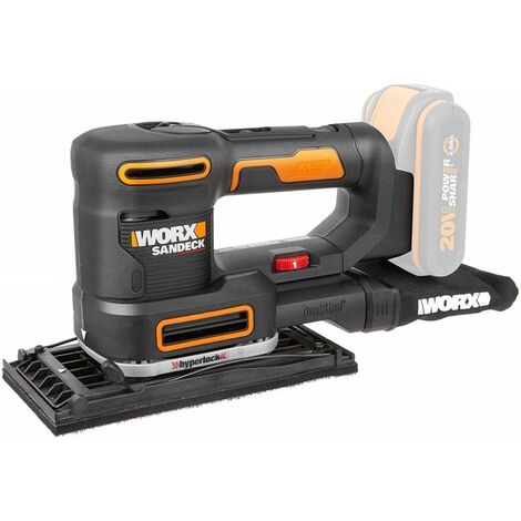 Levigatrice multifunzione WX820 20 Volt 5 in 1 con batteria 2Ah per finitura e dettagli - Worx