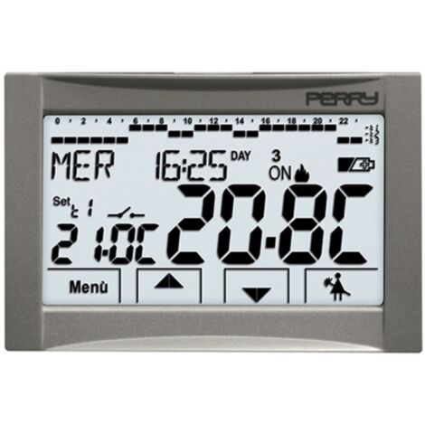 Cronotermostato da Incasso Perry Moon Touch Screen (1/5)