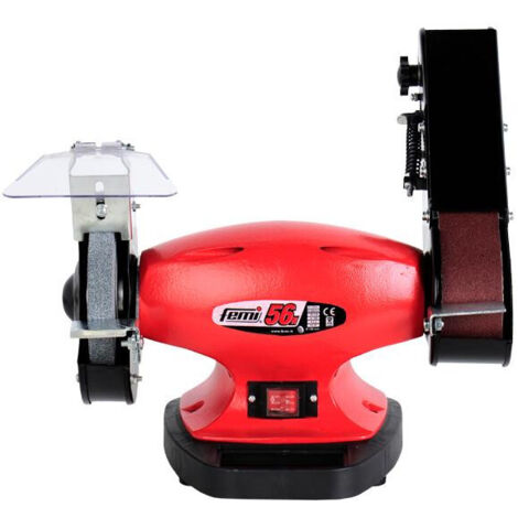 Smerigliatrice da banco Combi Tape 150mm 450W Femi con mola diamantata 56N