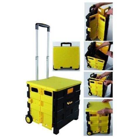 Vigor Carrello Portautensili Quick Trolley Pieghevole 45X38X98Cm