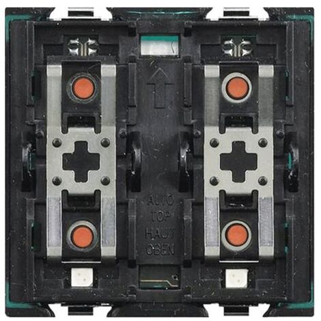 H4652/2 Comando per Carichi Singoli O Doppi a 2 Moduli Myhome (1/2)