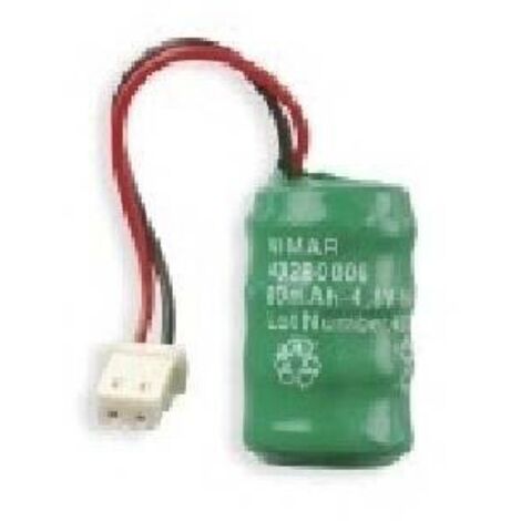 00910 Batteria Ricaricabile Ni-Mh 4,8V 80Mah