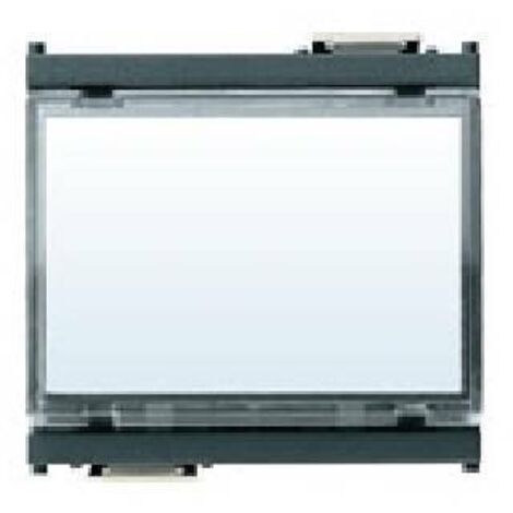 16190 Pulsante a Targhetta Grigio 1P No 10A 12-24V Idea (1/5)