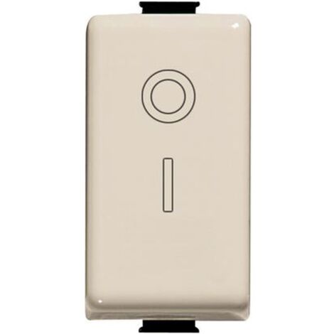 A5011 Interruttore 1 Modulo 2P 16A 250V Ac Avorio Matix (1/2)