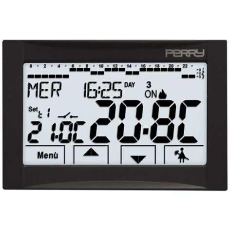 Cronotermostato da Incasso Perry Moon Touch Screen (1/6)