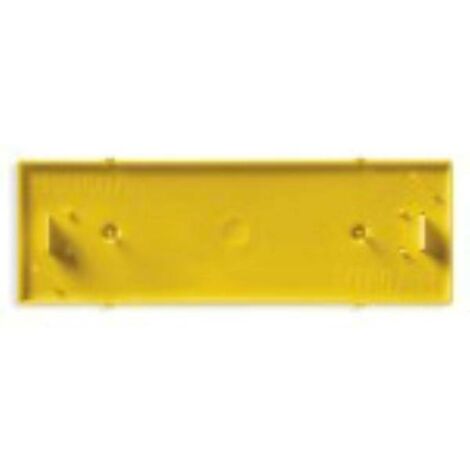 V71326 Coperchio Antimalta Protettivo per Scatole Giallo 7 Posti