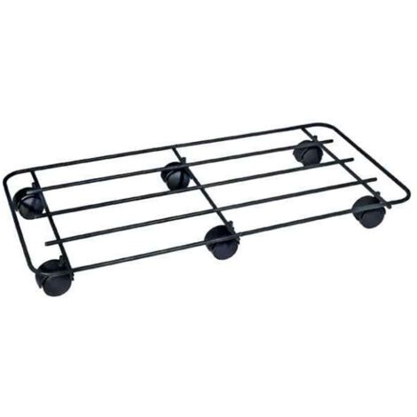 Base rettangolare spostavaso con ruote 94X37 BUZZI [METALLURGICA]