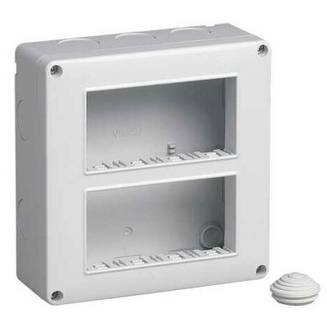 14832 Contenitore Ip40 8M 4X2 Verticale Plana