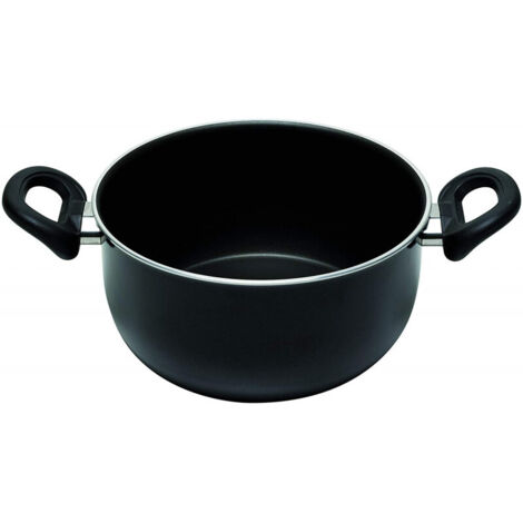 Ballarini Casseruola Firenze con 2 manici Cm 26 nero (1/2)