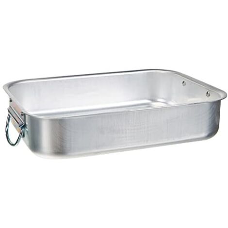 Agnelli Rostiera Rettangolare Alluminio Finitura Opaca 26x20cm (1/4)