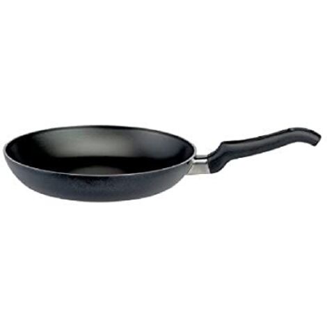 Ballarini Padella con manico Firenze in alluminio antiaderente nero 18 cm