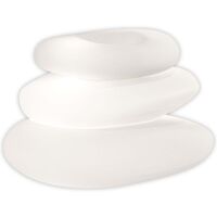 Vaso Eden Bright Luce Bianca in Polimero Monacis - Cm 75X62X47 H