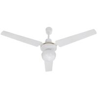 Ventilatore da Soffitto 3 Pale con Luce D.120 Cm Colore 70W Bianco