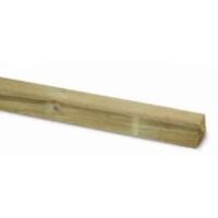 Confezione 6 pz palo quadrato pino impregnato 7x7x150 cm – Supporto robusto per esterni