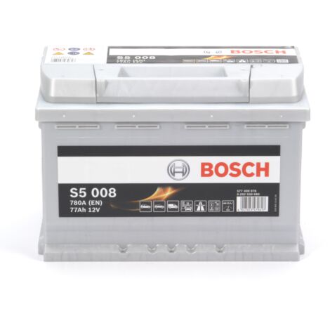 Batterie Bosch S5008 12v 77ah 780A 0092S50080 L3D