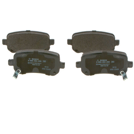 PLAQUETTES DE FREIN ARRIÈRE 0986494496 BOSCH (1/5)