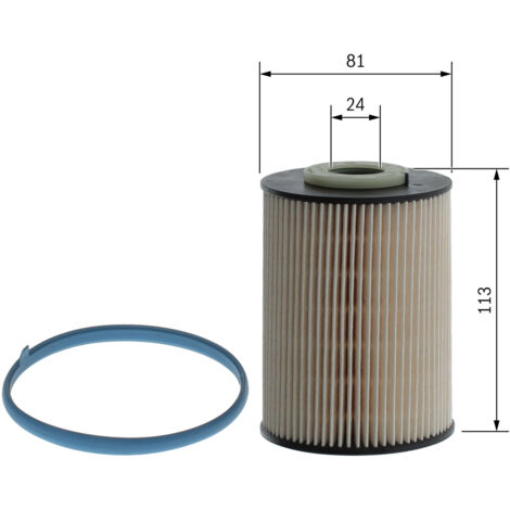 FILTRE À CARBURANT F026402128 BOSCH (1/5)