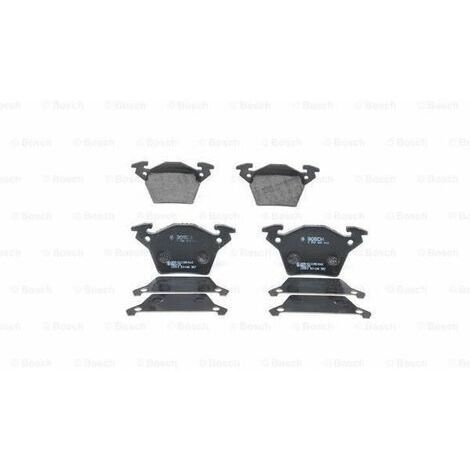 Bosch BP489 Plaquettes de frein - arrière - ECE-R90 - 1 jeu de 4 plaquettes (1/2)