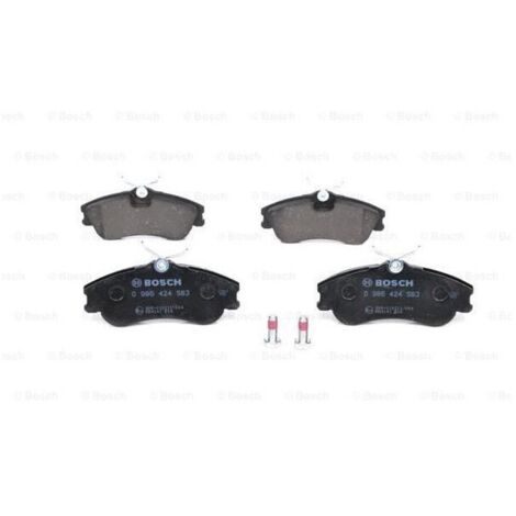 Bosch BP329 Plaquettes de frein - avant - ECE-R90 - 1 jeu de 4 plaquettes (1/2)
